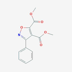 molecular formula C13H11NO5 B184820 Dimethyl 3-phenyl-4,5-isoxazoledicarboxylate CAS No. 7710-44-3