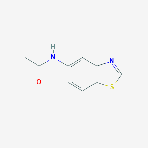 molecular formula C9H8N2OS B184826 N-(1,3-苯并噻唑-5-基)乙酰胺 CAS No. 36894-61-8