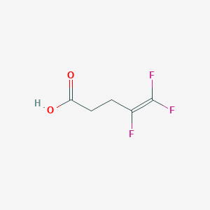 molecular formula C5H5F3O2 B018484 4,5,5-trifluoropent-4-enoic Acid CAS No. 110003-22-0