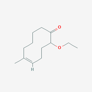 2-Ethoxy-6-methyl-5-cyclodecen-1-one