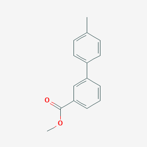 molecular formula C15H14O2 B184856 Methyl 3-(4-methylphenyl)benzoate CAS No. 114772-33-7