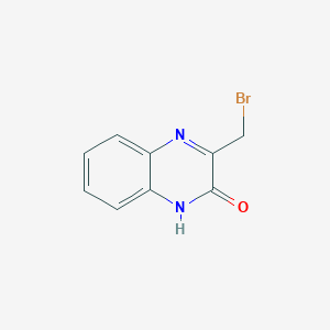 3-(Bromomethyl)-2-quinoxalinol