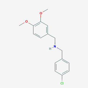 (4-Chlorobenzyl)(3,4-dimethoxybenzyl)amine