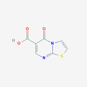 molecular formula C7H4N2O3S B184917 5-oxo-5H-[1,3]thiazolo[3,2-a]pyrimidine-6-carboxylic acid CAS No. 51991-94-7