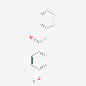 molecular formula C14H12O2 B184925 Benzyl 4-hydroxyphenyl ketone CAS No. 2491-32-9