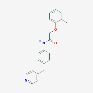 N-(4-(Pyridin-4-ylmethyl)phenyl)-2-(o-tolyloxy)acetamide