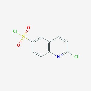 molecular formula C9H5Cl2NO2S B018494 2-Chloroquinoline-6-sulfonyl chloride CAS No. 205055-71-6