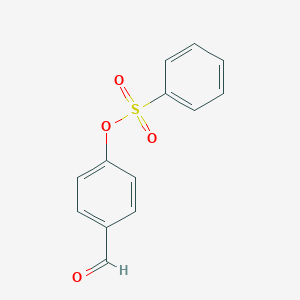 molecular formula C13H10O4S B184944 4-Formylphenyl benzenesulfonate CAS No. 13493-50-0