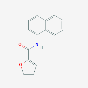 molecular formula C15H11NO2 B184951 N-(naphthalen-1-yl)furan-2-carboxamide CAS No. 40337-07-3