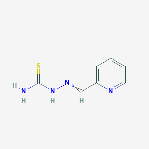 (Pyridin-2-ylmethylideneamino)thiourea