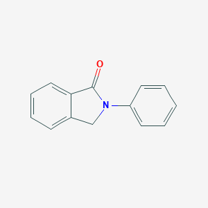 molecular formula C14H11NO B184969 2-phenylisoindolin-1-one CAS No. 5388-42-1