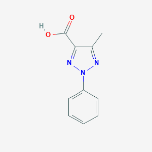 5-Methyl-2-phenyl-2H-1,2,3-triazole-4-carboxylic acid