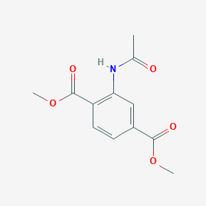 molecular formula C12H13NO5 B184983 Dimethyl 2-acetamidoterephthalate CAS No. 5441-05-4