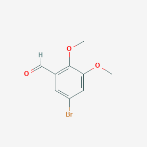 molecular formula C9H9BrO3 B184988 5-Bromo-2,3-dimethoxybenzaldehyde CAS No. 71295-21-1