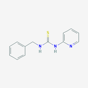 molecular formula C13H13N3S B184996 N-benzyl-N'-(2-pyridinyl)thiourea CAS No. 51623-86-0
