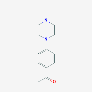 molecular formula C13H18N2O B185013 Acetophenone, 4'-(4-methyl-1-piperazinyl)- CAS No. 26586-55-0
