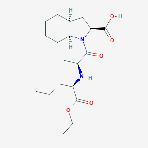 molecular formula C19H32N2O5 B185023 1''-epi-Perindopril, (1''R)- CAS No. 145513-33-3