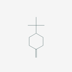 molecular formula C11H20 B185032 Cyclohexane, 1-(1,1-dimethylethyl)-4-methylene- CAS No. 13294-73-0