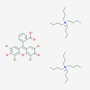 2-(2,4,5,7-Tetrabromo-3-oxido-6-oxoxanthen-9-yl)benzoate;tetrabutylazanium