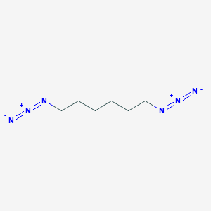 molecular formula C6H12N6 B185049 1,6-二叠氮己烷 CAS No. 13028-54-1