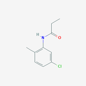 molecular formula C10H12ClNO B185050 N-(5-chloro-2-methylphenyl)propanamide CAS No. 5360-92-9