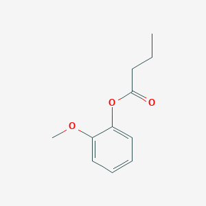 molecular formula C11H14O3 B185057 Guaiacol butyrate CAS No. 4112-92-9
