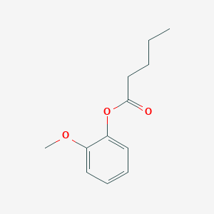 molecular formula C12H16O3 B185059 Guaiacol valerate CAS No. 531-39-5