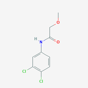 molecular formula C9H9Cl2NO2 B185084 N-(3,4-dichlorophenyl)-2-methoxyacetamide CAS No. 94497-46-8