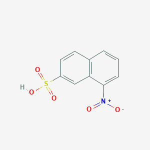 molecular formula C10H7NO5S B185089 8-Nitronaphthalene-2-sulfonic acid CAS No. 18425-74-6