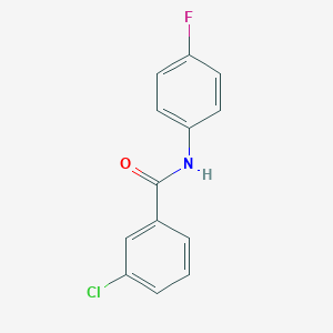 3-chloro-N-(4-fluorophenyl)benzamide