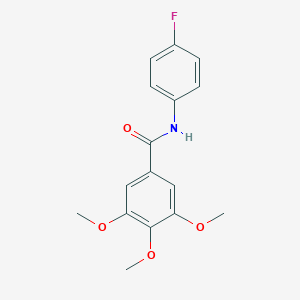 N-(4-fluorophenyl)-3,4,5-trimethoxybenzamide