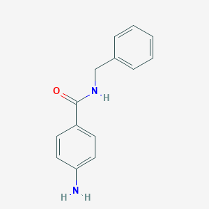 molecular formula C14H14N2O B185125 4-Amino-N-benzylbenzamide CAS No. 54977-92-3