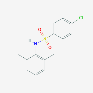 4-chloro-N-(2,6-dimethylphenyl)benzenesulfonamide