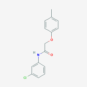 N-(3-chlorophenyl)-2-(4-methylphenoxy)acetamide