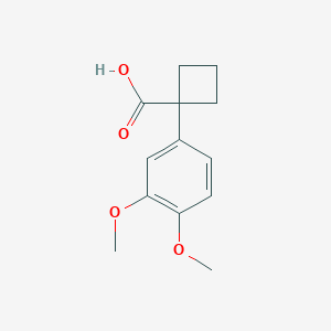 1-(3,4-Dimethoxyphenyl)cyclobutanecarboxylic acid