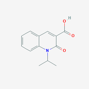 1-Isopropyl-2-oxo-1,2-dihydro-3-quinolinecarboxylic acid