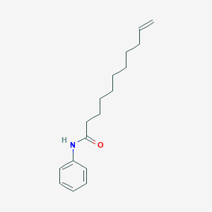 molecular formula C17H25NO B185151 N-phenylundec-10-enamide CAS No. 29246-34-2