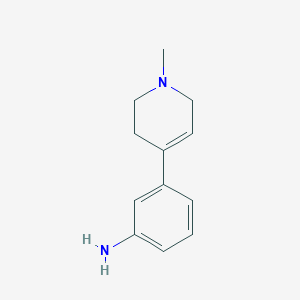 3-(1,2,3,6-Tetrahydro-1-methylpyridin-4-yl)benzenamine
