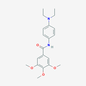 Benzanilide, 4'-(diethylamino)-3,4,5-trimethoxy-