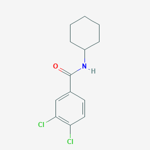 molecular formula C13H15Cl2NO B185205 3,4-dichloro-N-cyclohexylbenzamide CAS No. 33763-77-8