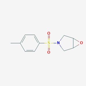 molecular formula C11H13NO3S B185210 3-甲苯磺酰基-6-氧杂-3-氮杂双环[3.1.0]己烷 CAS No. 159555-66-5