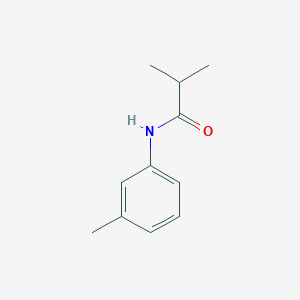 molecular formula C11H15NO B185217 2-methyl-N-(3-methylphenyl)propanamide CAS No. 7146-00-1