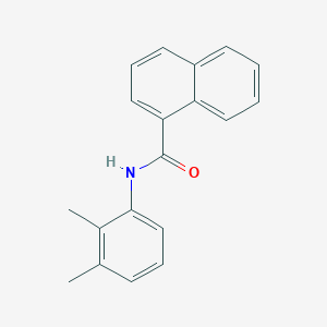 molecular formula C19H17NO B185222 N-(2,3-dimethylphenyl)-1-naphthamide CAS No. 5328-36-9