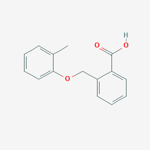 molecular formula C15H14O3 B185226 2-[(2-methylphenoxy)methyl]benzoic Acid CAS No. 108475-90-7