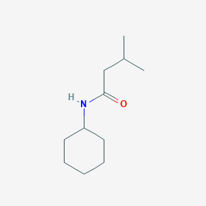 molecular formula C11H21NO B185228 N-cyclohexyl-3-methylbutanamide CAS No. 1132-41-8