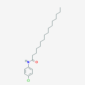 molecular formula C22H36ClNO B185232 N-(4-chlorophenyl)hexadecanamide CAS No. 100172-16-5