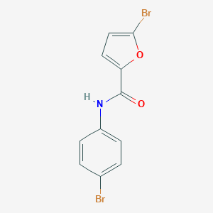 molecular formula C11H7Br2NO2 B185234 5-bromo-N-(4-bromophenyl)furan-2-carboxamide CAS No. 58472-54-1