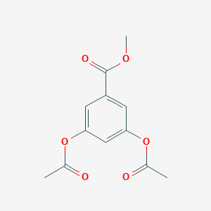 molecular formula C12H12O6 B185247 Methyl 3,5-diacetoxybenzoate CAS No. 2150-36-9