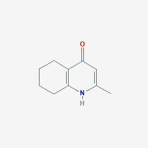 molecular formula C10H13NO B185295 2-Methyl-5,6,7,8-tetrahydroquinolin-4-ol CAS No. 18004-75-6