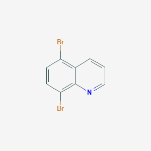 molecular formula C9H5Br2N B185300 5,8-Dibromoquinoline CAS No. 81278-86-6